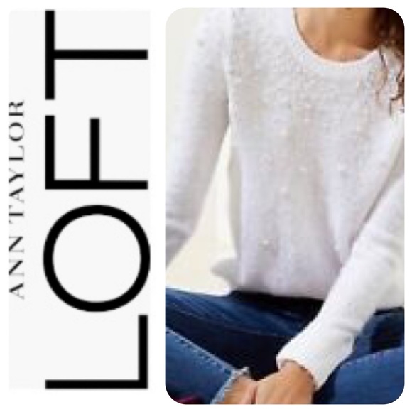 LOFT | Sweaters | Loft Pearlized 